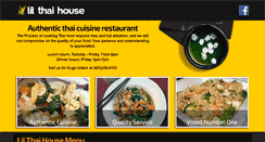 Desktop Screenshot of lilthaihouse.com